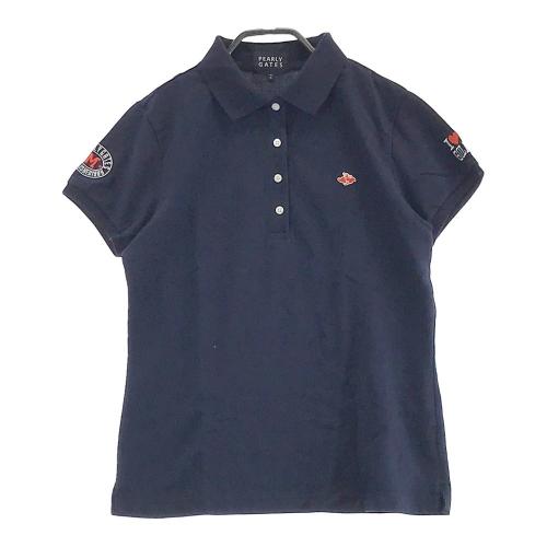 PEARLY GATES パーリーゲイツ 半袖ポロシャツ グレー系 サイズ