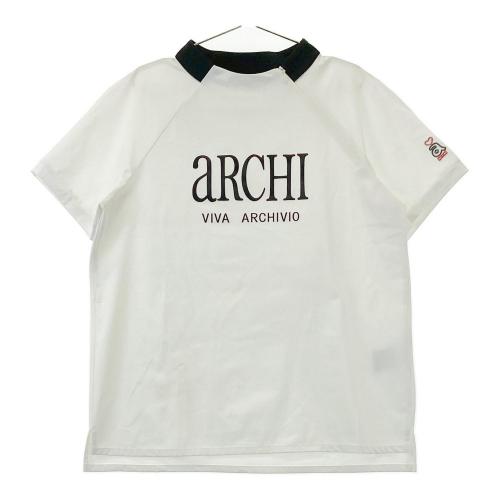 ARCHIVIO アルチビオ 2022年モデル/A159323 半袖Tシャツ ホワイト系 サイズ：36 ランク：A- 【中古】ゴルフウェア Tシャツ  中古ゴルフウェア通販サイトSTST(ストスト)