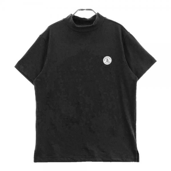 JACK BUNNY ジャックバニー 2022年モデル ハイネック 半袖Tシャツ ブラック系 サイズ：5 ランク：B 【中古】ゴルフウェア