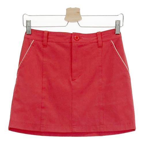 最終決算 ロペ アンド ジュン JUN&ROPE インナー付 レッド系 スカート ウエア