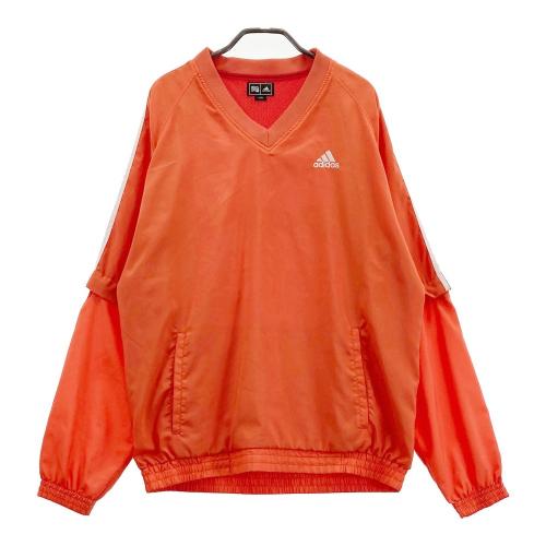 ADIDAS GOLF アディダスゴルフ N56224 2way ジャケット グレー系 サイズ：O/XG ランク：B 【中古】ゴルフウェア ジャケット・ブルゾン  中古ゴルフウェア通販サイトSTST(ストスト)