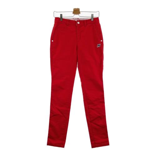 PEARLY GATES パーリーゲイツ ストレッチパンツ レッド系 サイズ：0