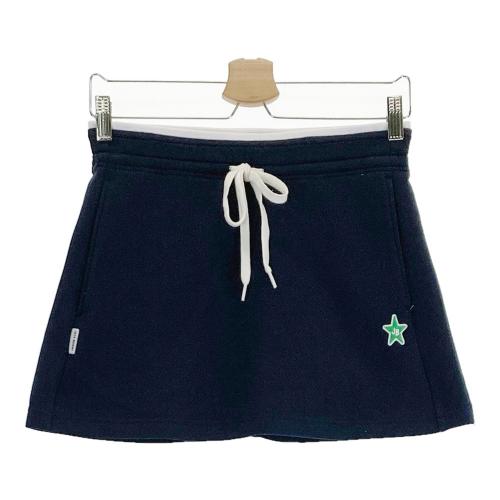 ジャックバニー インナー付 スカート 紺色　サイズ1（M） JACK BUNNY ジャックバニー インナー付 ストレッチスカート