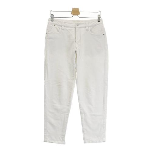【美品】ジャックバニー ストレッチ ゴルフ パンツ ロゴ 4 Mサイズ ホワイト JACK BUNNY ジャックバニー ストレッチパンツ ホワイト系 サイズ
