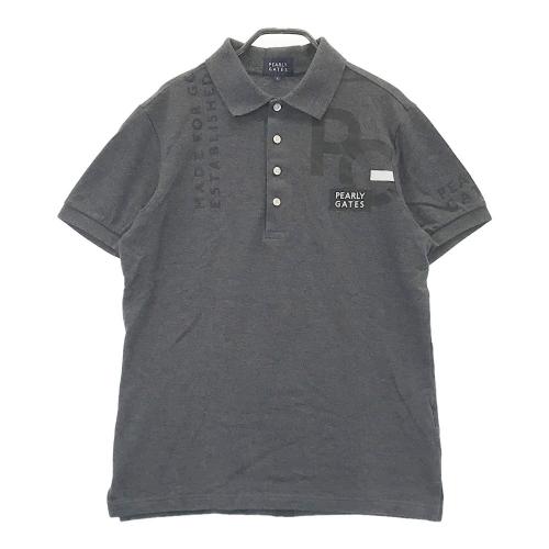 PEARLY GATES パーリーゲイツ 半袖ポロシャツ グレー系 サイズ