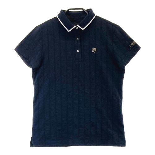 BEAMS GOLF ビームスゴルフ シアサッカー 長袖ポロシャツ ボタン