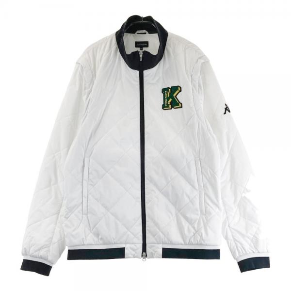 Kappa GOLF カッパゴルフ 2WAY中綿ジャケット ホワイト系 サイズ:XO ラ