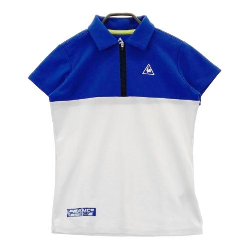 サイズ：S LE COQ GOLF ルコックゴルフ 2023年モデル ハーフジップ 半袖ワンピース  ブラック系 [240101415185] ゴルフウェア レディース ストスト LECOQ GOLF ルコックゴルフ 2023年モデル ハーフジップ 半袖