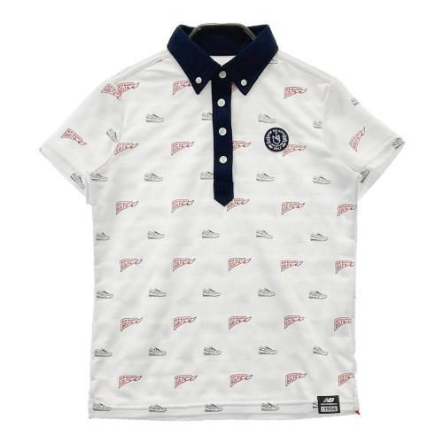 新品】NEW BALANCE GOLF ニューバランス 半袖ポロシャツ ボタン