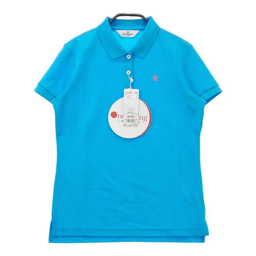 MUNSING WEAR マンシングウェア 半袖ポロシャツ ブルー系 サイズ