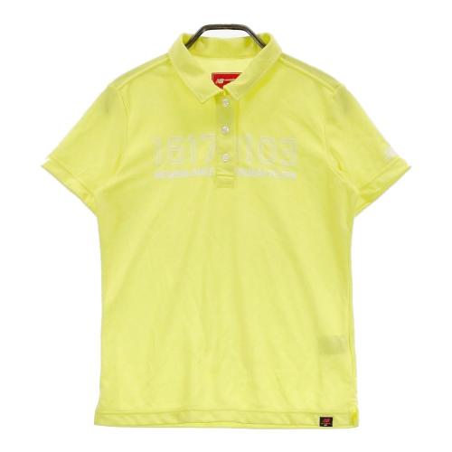 サイズ：3 NEW BALANCE GOLF ニューバランス  半袖ポロシャツ  イエロー系 [240101475814] ゴルフウェア メンズ ストスト NEW BALANCE GOLF ニューバランス 半袖ポロシャツ イエロー系