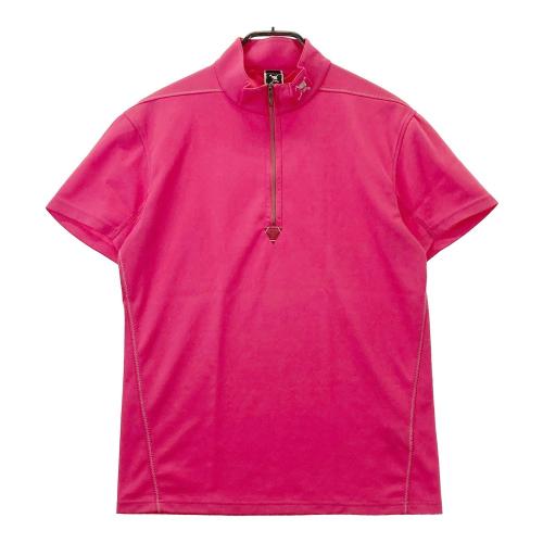 OAKLEY ゴルフ 新品 ポロシャツ XS ハーフジップ 夏 ロゴ入 スポーツ OAKLEY ゴルフ 新品 ポロシャツ XS ハーフジップ 夏 ロゴ入