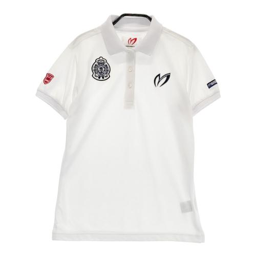 美品✨マスターバニーエディション 半袖ポロシャツ ホワイト バックラインロゴ 7 MASTER BUNNY EDITION マスターバニーエディション 半袖