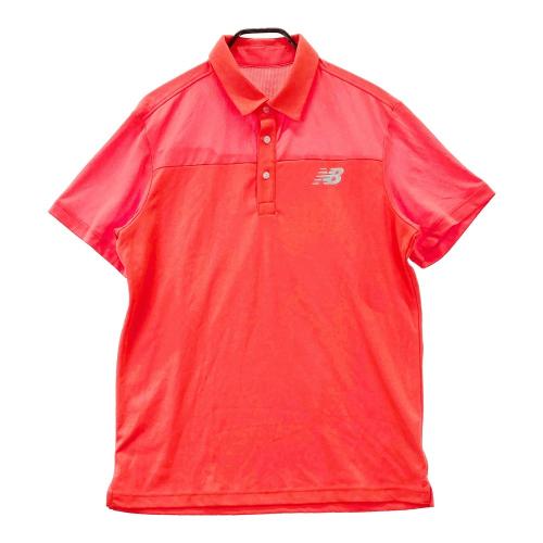 福袋セール NEW BALANCE GOLF ニューバランス 半袖ポロシャツ レッド系 ウエア