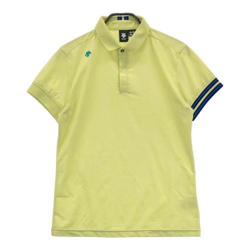 DESCENTE GOLF デサントゴルフ 半袖ポロシャツ チェック柄