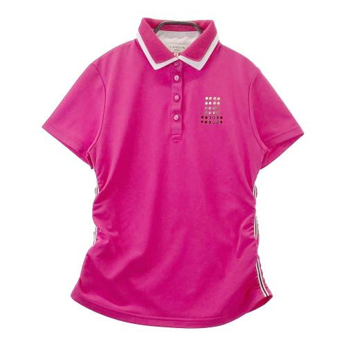 美品 ランバンスポール ゴルフ ポロシャツ ピンク 系 サイズ38 美品 ランバンスポール ゴルフ ポロシャツ ピンク 系 サイズ38