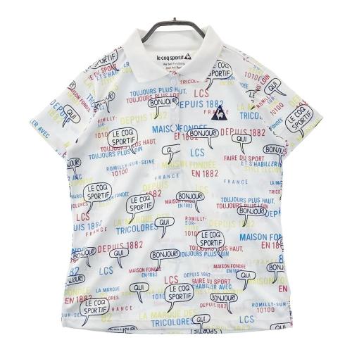 PEARLY GATES パーリーゲイツ 半袖ポロシャツ ヤシの木 アロハ柄