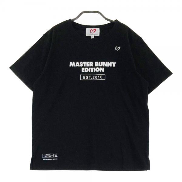 MASTER BUNNY EDITION マスターバニーエディション 2023年モデル 半袖Tシャツ ブラック系 サイズ：2 ランク：N  【新品】ゴルフウェア