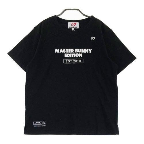 MASTER BUNNY EDITION マスターバニーエディション 2023年モデル 半袖Tシャツ ブラック系 サイズ：2 ランク：N 【新品】ゴルフウェア  Tシャツ 中古ゴルフウェア通販サイトSTST(ストスト)