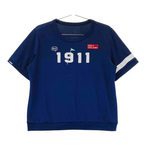 サイズ：M FILA GOLF フィラゴルフ  ジップジャケット チェック柄 ネイビー系 [240101460744] ゴルフウェア レディース ストスト FILA GOLF フィラゴルフ ジップジャケット チェック柄 ネイビー