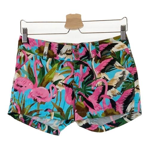 JACK BUNNY ジャックバニー ショートパンツ フラミンゴ柄 ピンク系