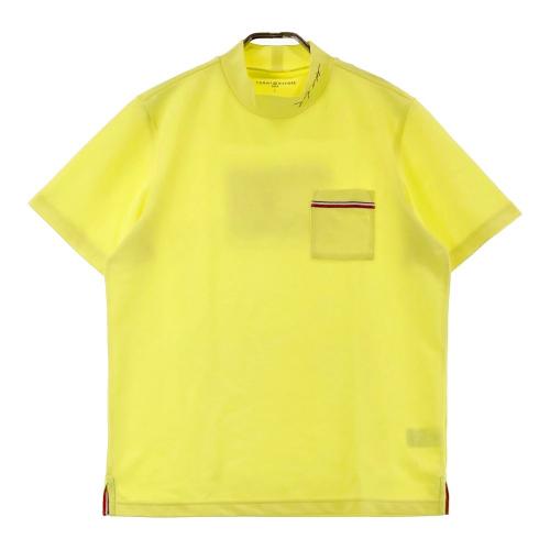 TOMMY HILFIGER GOLF トミー ヒルフィガーゴルフ 2022年モデル ハイネック半袖Tシャツ イエロー系 サイズ：L ランク：B  【中古】ゴルフウェア Tシャツ 中古ゴルフウェア通販サイトSTST(ストスト)