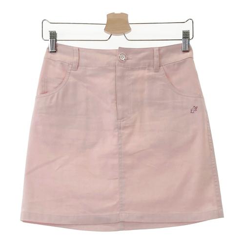 ZOY ゾーイ ハイネック 長袖Tシャツ ボーダー柄 ピンク系 サイズ