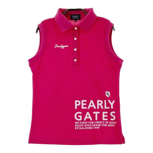 PEARLY GATES PG GOLF ハーフジップ半袖シャツ - メルカリ