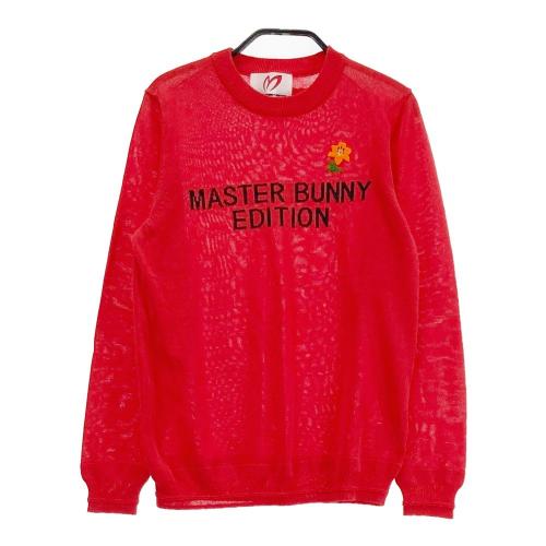 MASTER BUNNY EDITION 赤セーター MASTER BUNNY EDITION マスターバニーエディション ニット セーター