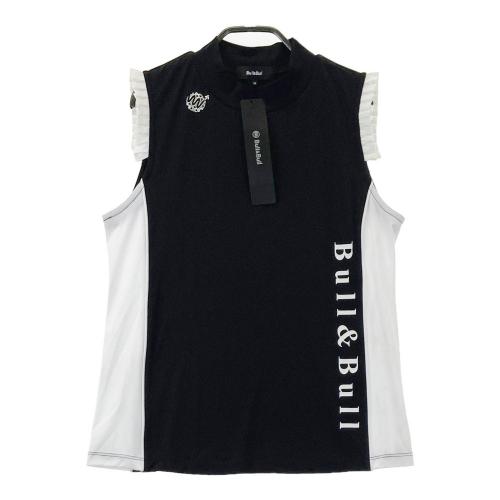 サイズ：S Bull&Bull ブル アンド ブル ; ハイネック 半袖Tシャツ  ブラック系 [240101420399] ゴルフウェア レディース ストスト Bull&Bull ブル アンド ブル ハイネック 半袖Tシャツ ブラック系