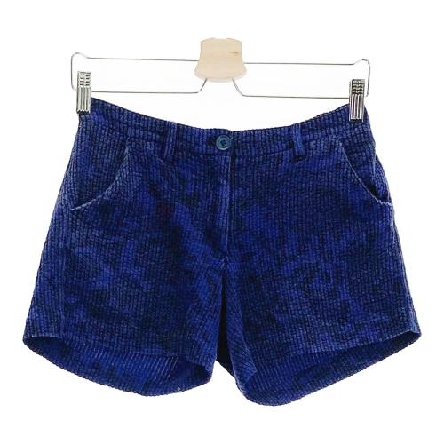AND PER SE アンパスィ ストレッチ ショートパンツ 総柄