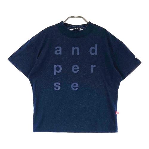 AND PER SE アンパスィ 2022年モデル ハイネック 半袖Tシャツ