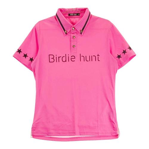 サイズ：LL BIRDIE HUNT バーディーハント  長袖 インナーTシャツ 桜 総柄 ピンク系 [240101463622] ゴルフウェア メンズ ストスト BIRDIE HUNT バーディーハント 長袖 インナーTシャツ 桜 総柄
