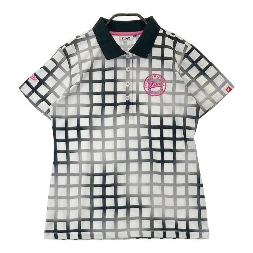 FILA チェック柄 ポロワンピース