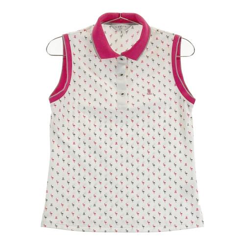 サイズ：36 LANVIN SPORT ランバン スポール  シアサッカー ストレッチパンツ チェック柄 レッド系 [240101496284] ゴルフウェア レディース ストスト サイズ：36 LANVIN SPORT ランバン スポール シアサッカー