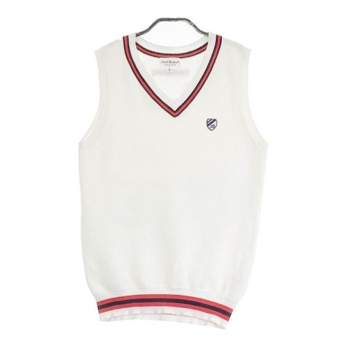 MARK&LONA マークアンドロナ Vネックニットベスト ピンク系 サイズ：WM