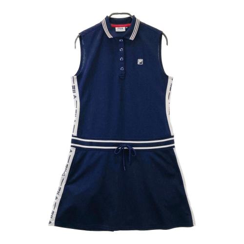 FILA GOLF フィラゴルフ 半袖ワンピース ネイビー系 サイズ：M ランク：B 【中古】ゴルフウェア ワンピース・オールインワン 中古ゴルフ ウェア通販サイトSTST(ストスト)