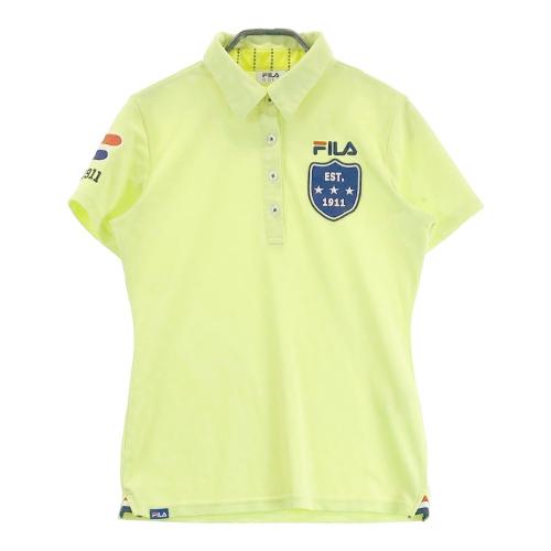 fila 半袖ポロシャツ ゴルフ ドッド柄 コレクション