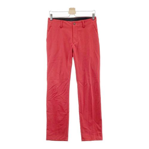 DESCENTE GOLF デサントゴルフ 裏起毛パンツ レッド系 サイズ：SS