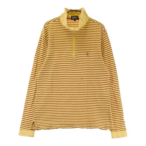 国内最安値！ ラルフローレン RLX 裏起毛 イエロー 長袖Tシャツ ハーフジップ ラルフローレン