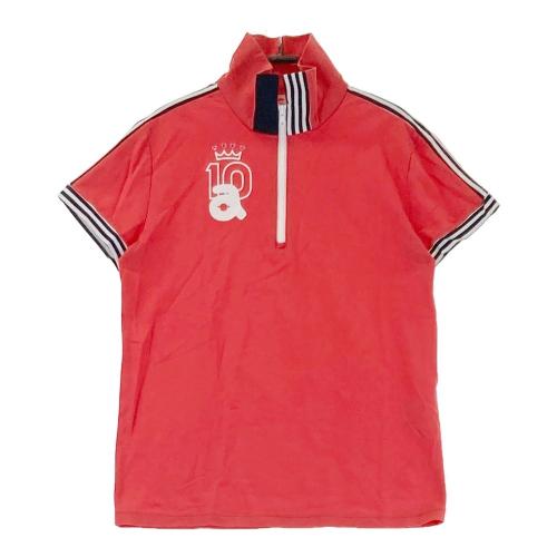 サイズ：40 ARCHIVIO アルチビオ A819804 長袖 ハーフジップハイネックTシャツ  レッド系 [240101416444] ゴルフウェア レディース ストスト ARCHIVIO アルチビオ A819804 長袖 ハーフジップハイネックT