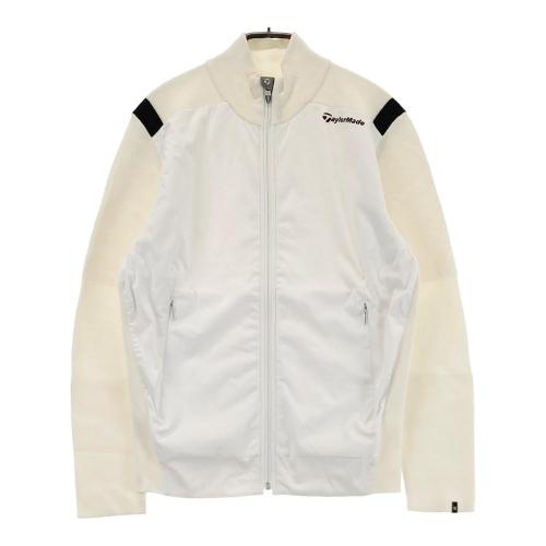 TAYLOR MADE テーラーメイド ニット ジップジャケット ホワイト系