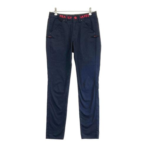 PEARLY GATES ストレッチパンツ サイズ6 ネイビー PEARLY GATES パーリーゲイツ ストレッチパンツ ネイビー系