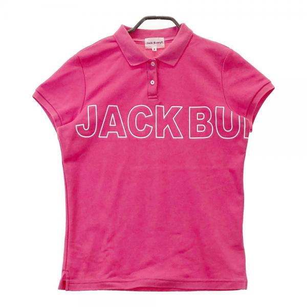 JACK BUNNY ジャックバニー 半袖ポロシャツ ピンク系 サイズ：2