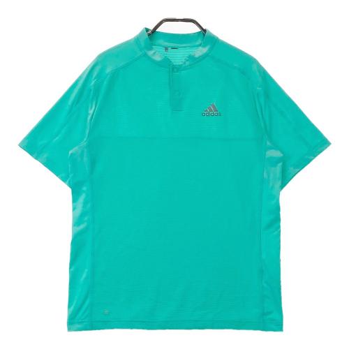 サイズ：XL ADIDAS GOLF アディダスゴルフ HY0973 切替 長袖 ジップジャケット  グリーン系 [240101478070] ゴルフウェア メンズ ストスト ADIDAS GOLF アディダスゴルフ HY0973 切替 長袖 ジップ