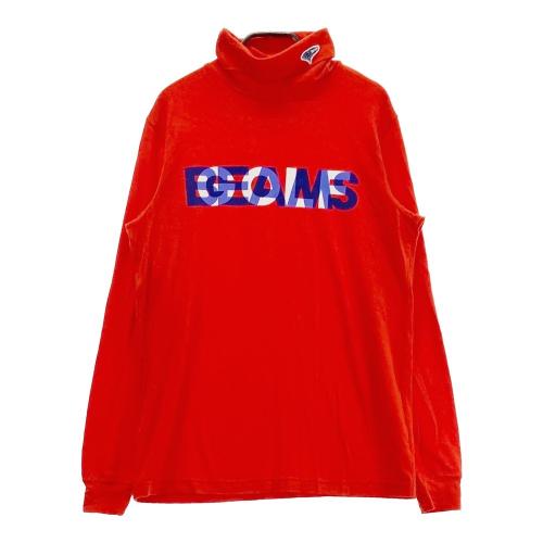 BEAMS GOLF ビームスゴルフ タートルネック長袖Tシャツ オレンジ
