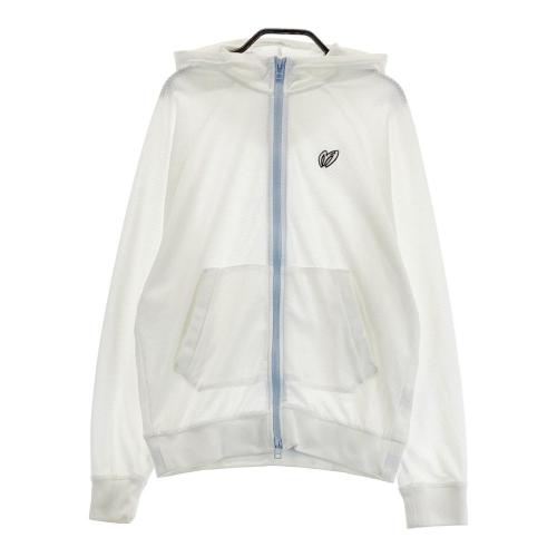 マスターバニーエディション 長袖ジップジャケット フーディ ホワイト サイズ1 MASTER BUNNY EDITION マスターバニーエディション 長袖 ジップ