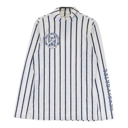 パーリーゲイツ ストライプ柄 ハイネックシャツ　メンズ PEARLY GATES パーリーゲイツ ハイネック 長袖Tシャツ ボーダー柄
