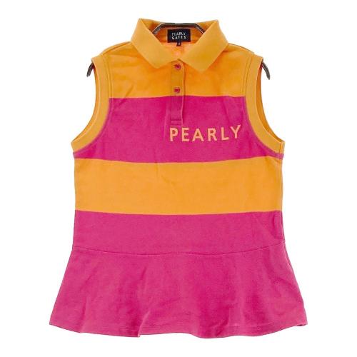 PEARLY GATES パーリーゲイツ ノースリーブ ポロシャツ ニコ