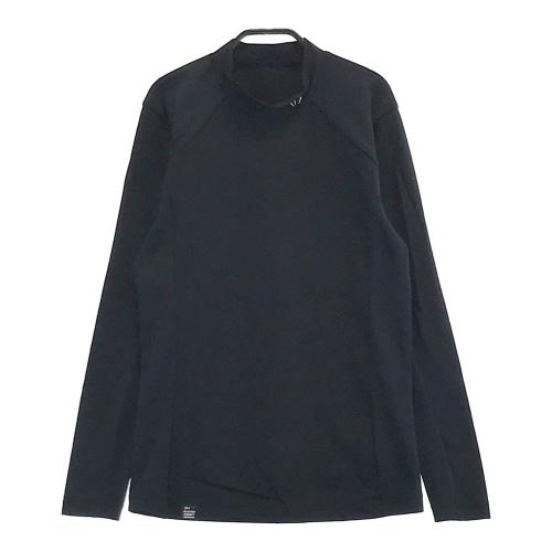 サイズ：6 MASTER BUNNY EDITION マスターバニーエディション  ハイネック 長袖Tシャツ  ブラック系 [240101414100] ゴルフウェア メンズ ストスト MASTER BUNNY EDITION マスターバニーエディション ハイネック